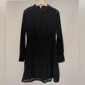 All Saints Studded Mini Dress